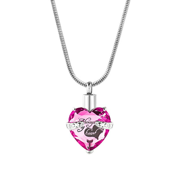 Casket Etcetera Heart Full Of Love Cremation Jewelry Urn Necklace Pendant For Women 
